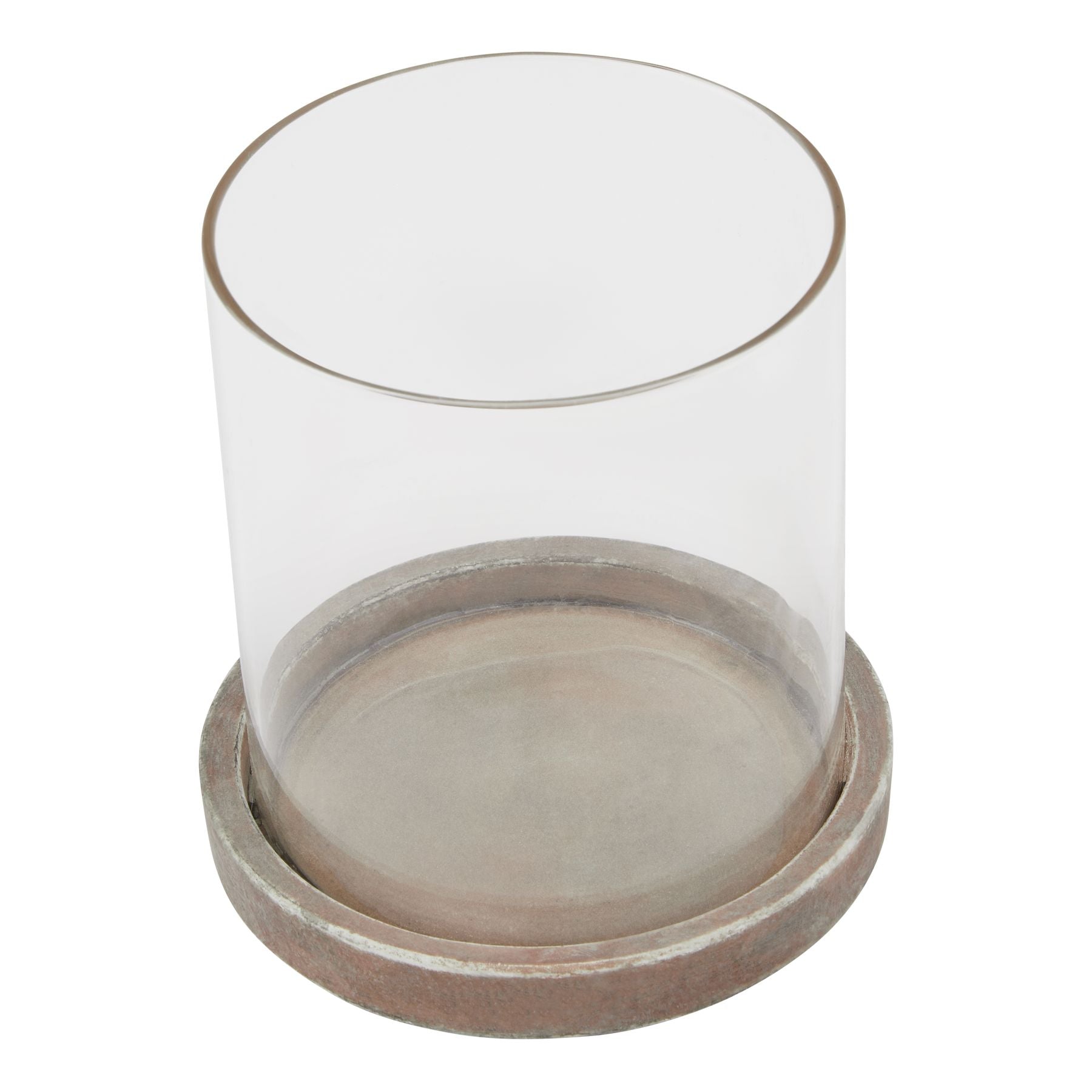 Siena Brown Hurricane Lantern - Candle Holders from the Quanta Home collection.