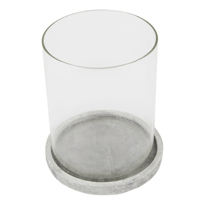 Athena Stone Large Hurricane Lantern