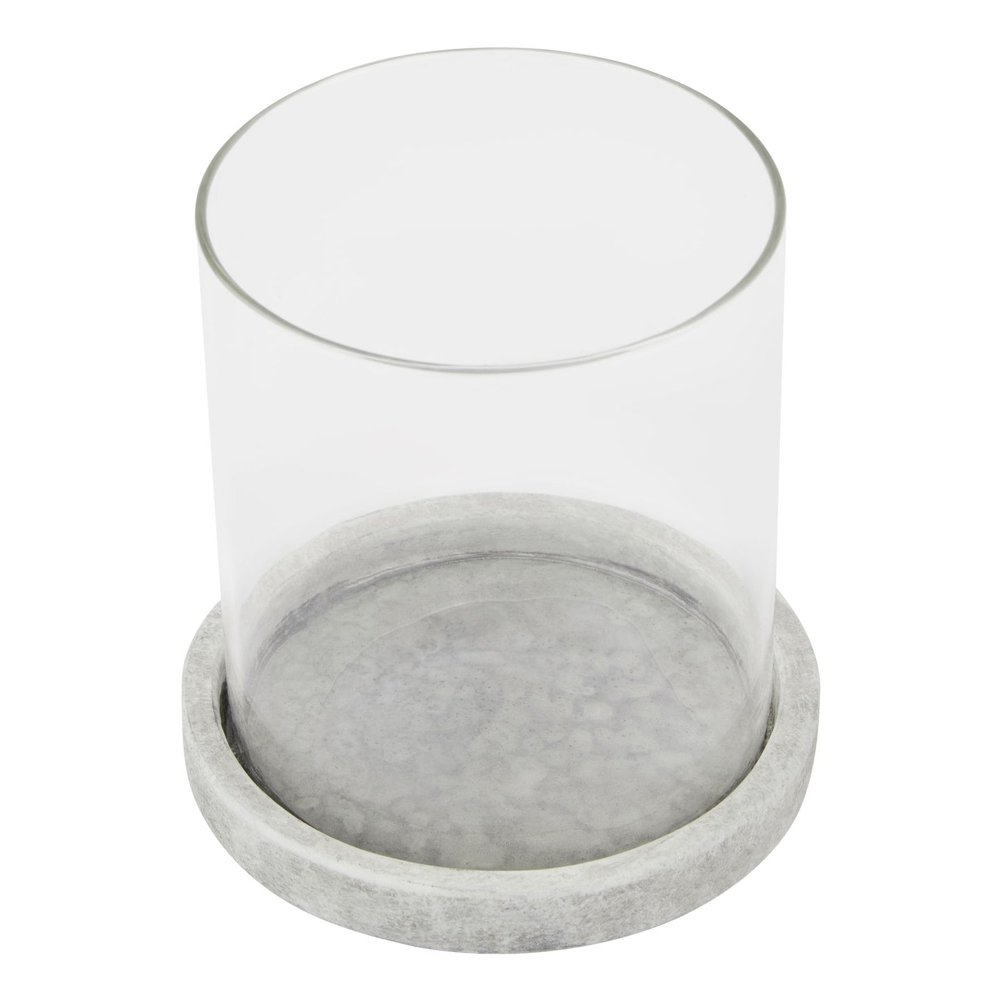 Athena Stone Hurricane Lantern - Candle Holders from the Quanta Home collection.