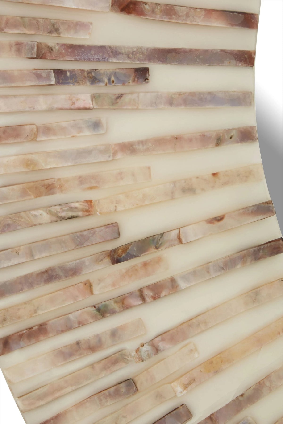 Pelara Natural Shell Round Wall Mirror