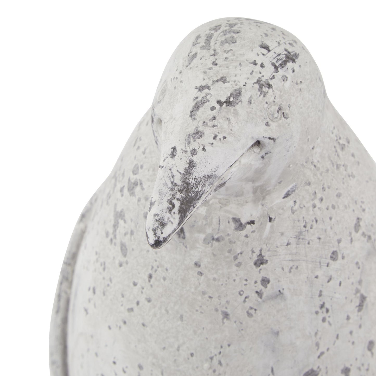 Small Grey Stone Effect Penguin Statue - Christmas Room Decorations from the Quanta Home collection.