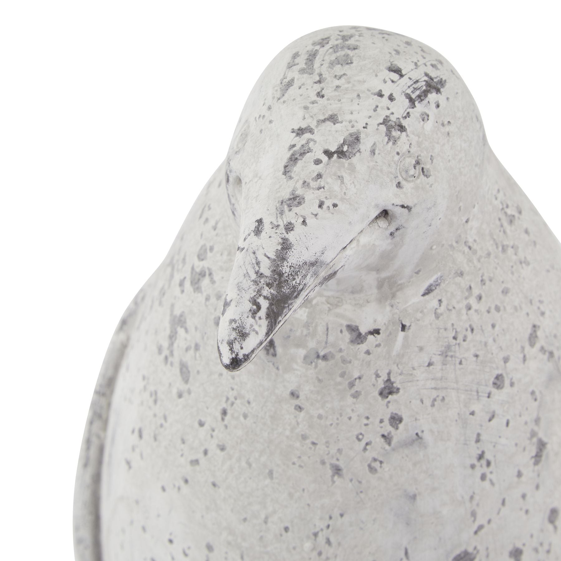 Small Grey Stone Effect Penguin Statue - Christmas Room Decorations from the Quanta Home collection.