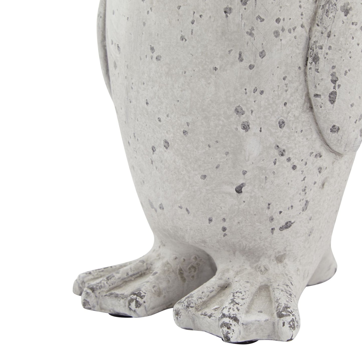 Small Grey Stone Effect Penguin Statue - Christmas Room Decorations from the Quanta Home collection.