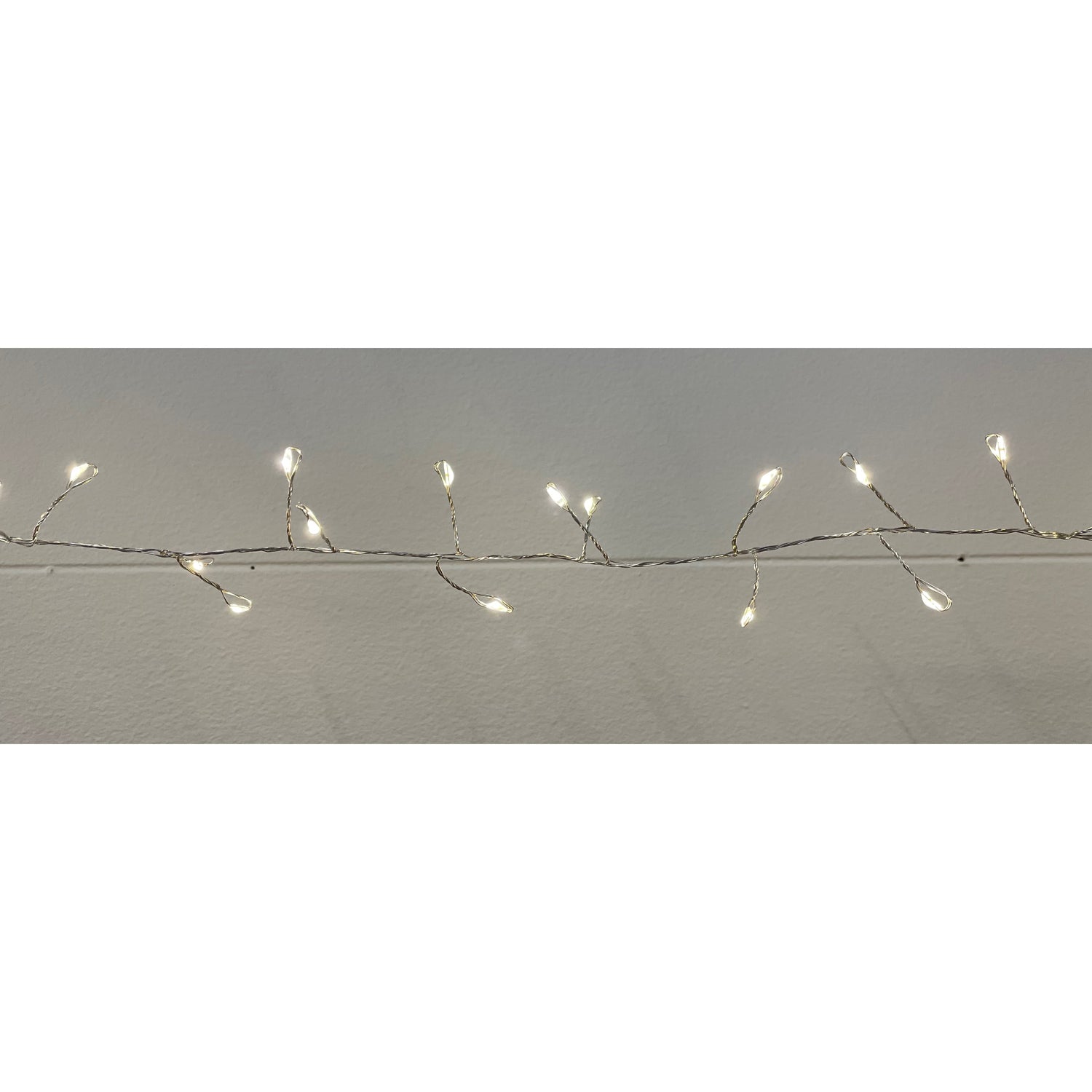 7.2m/23ft 6in Plug In LED Warm White Cluster Micro Lights - Christmas Room Decorations from the Quanta Home collection.