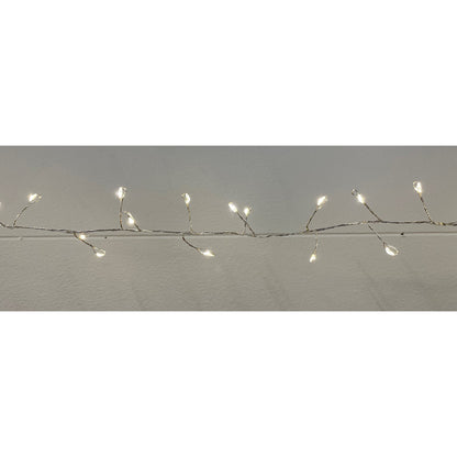 7.2m/23ft 6in Plug In LED Warm White Cluster Micro Lights - Christmas Room Decorations from the Quanta Home collection.
