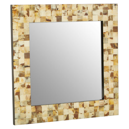 Nacre Cream Mother of Pearl Wall Mirror