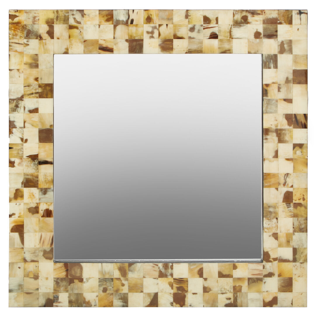 Nacre Cream Mother of Pearl Wall Mirror