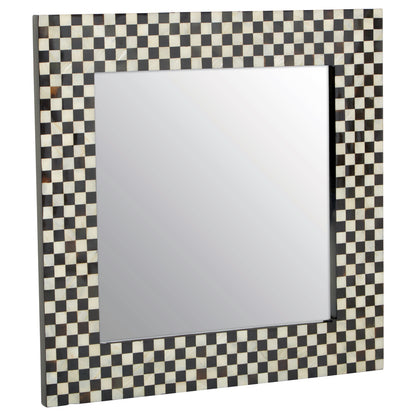 Nacre Mother Of Pearl Square Wall Mirror