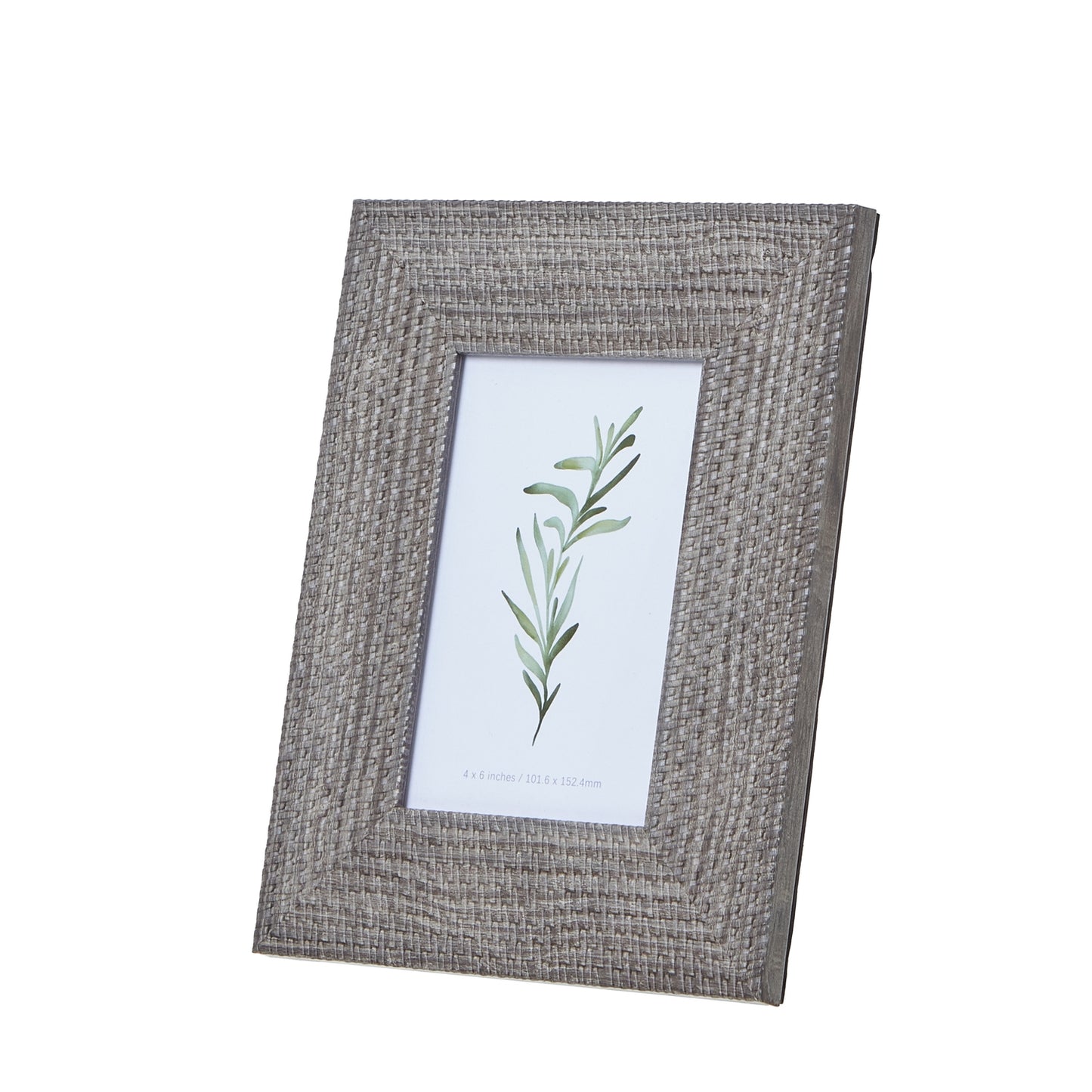 Woven Photo Frame 4X6 - Photo Frames from the Quanta Home collection.