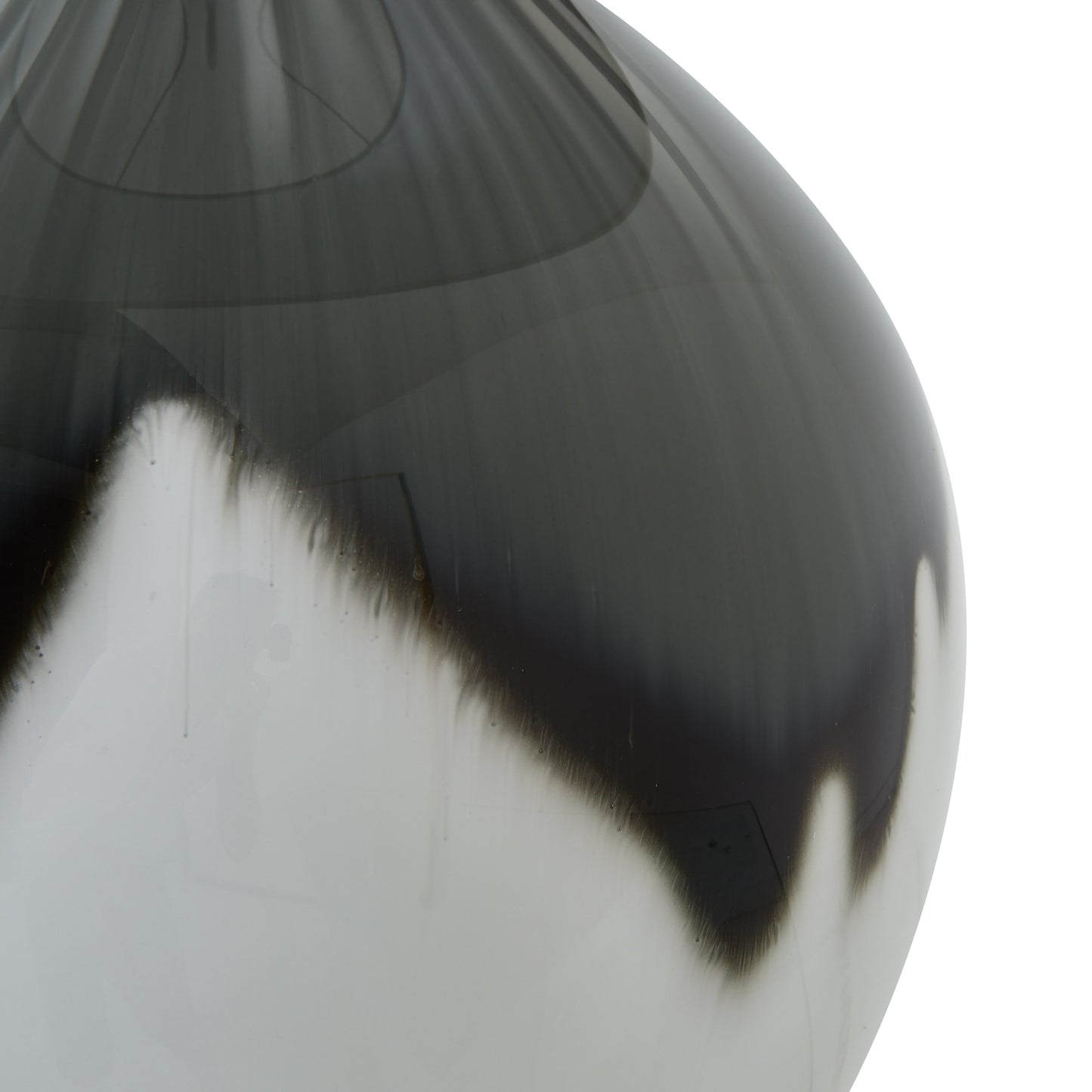 Grey Shadows Table Lamp With Linen Shade - Lighting from the Quanta Home collection.