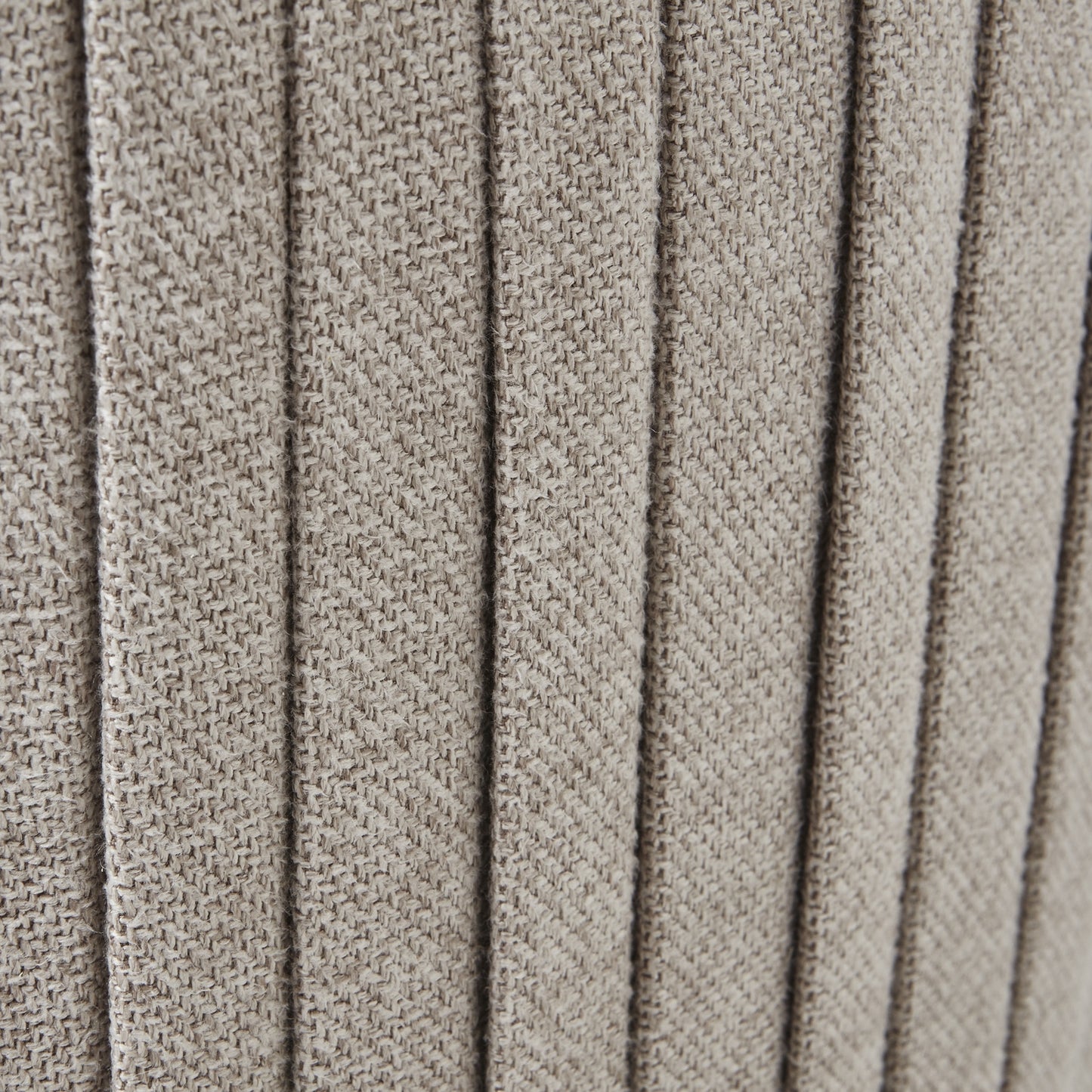 Lily Swivel Ottoman In Oatmeal Twill - Occasional Chairs from the Quanta Home collection.