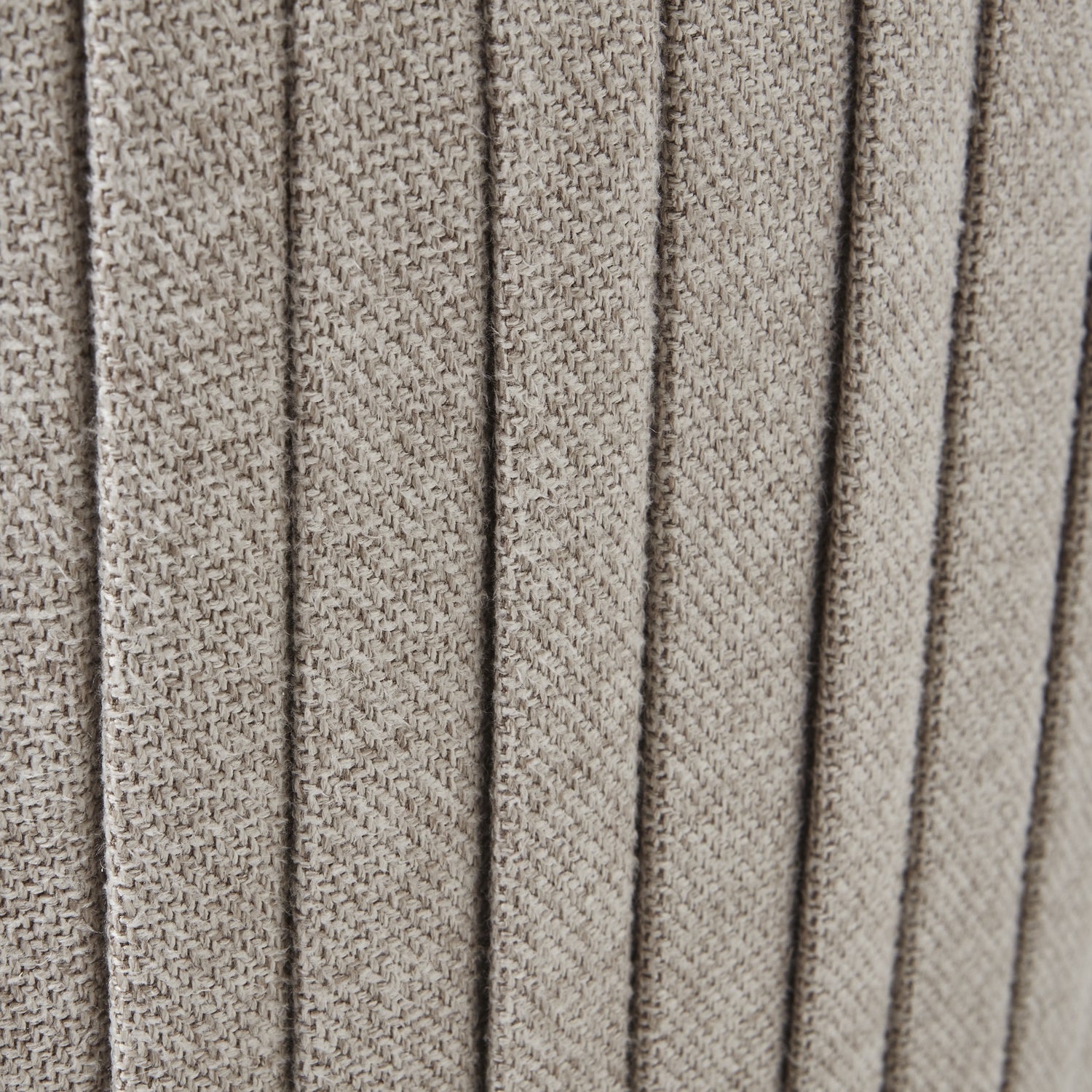 Lily Swivel Ottoman In Oatmeal Twill - Occasional Chairs from the Quanta Home collection.