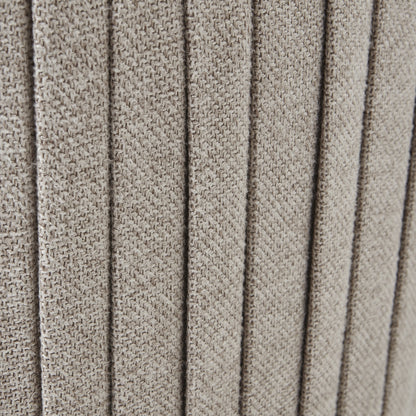 Lily Swivel Ottoman In Oatmeal Twill - Occasional Chairs from the Quanta Home collection.