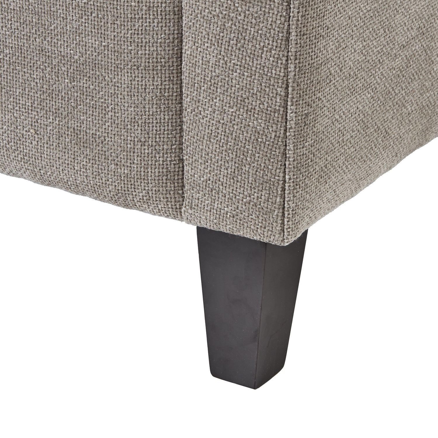 Vesper Taupe Cushion Back Snuggle Chair - Occasional Chairs from the Quanta Home collection.