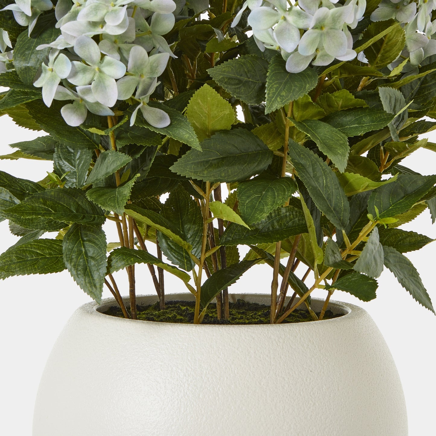 Large Green Hydrangea Plant In Pot - All Artificial Flowers from the Quanta Home collection.