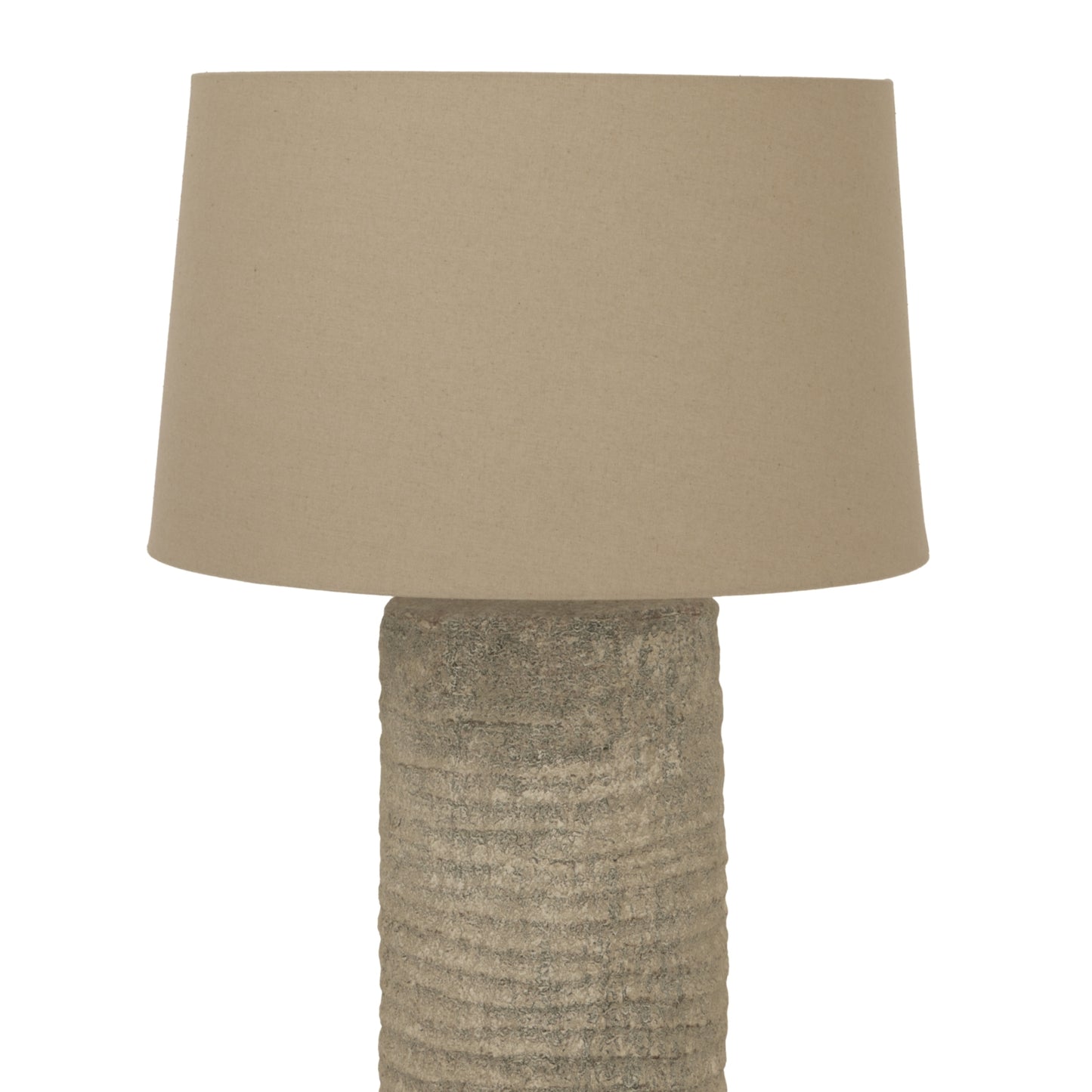 Tall Tuscan Grey Lamp - Ceramic Lamps from the Quanta Home collection.