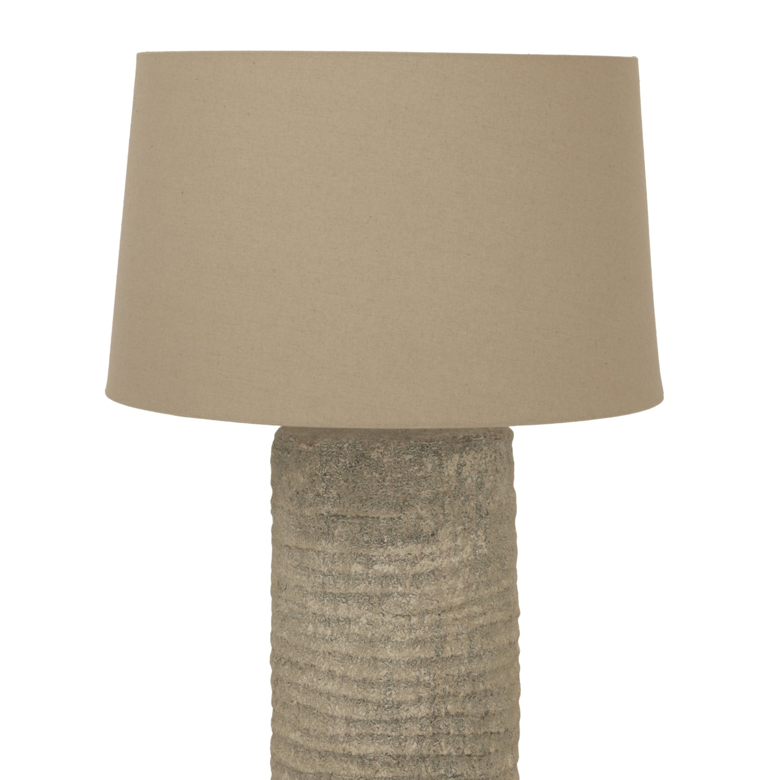 Tall Tuscan Grey Lamp - Ceramic Lamps from the Quanta Home collection.