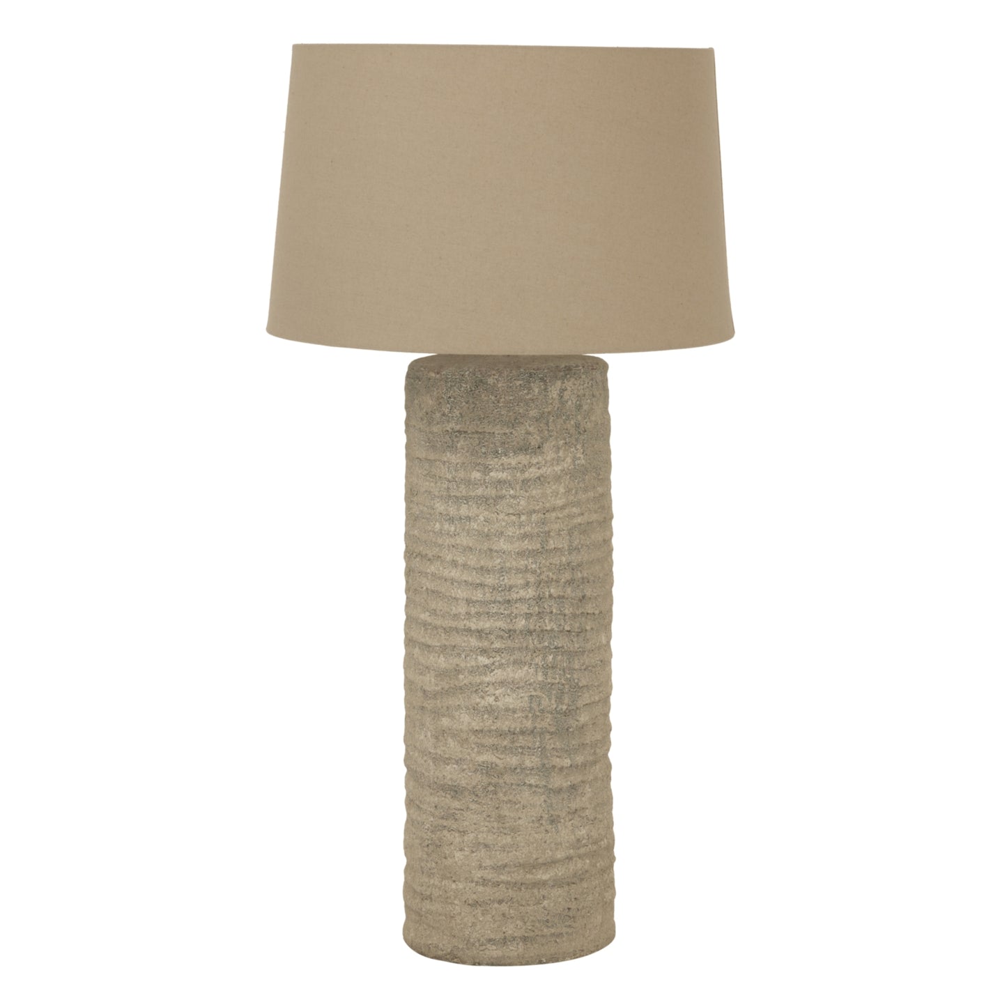 Tall Tuscan Grey Lamp - Ceramic Lamps from the Quanta Home collection.