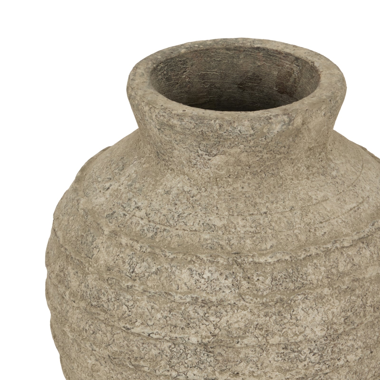 Large Tuscan Grey Vase - Vases from the Quanta Home collection.