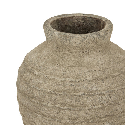 Medium Tuscan Grey Vase - Vases from the Quanta Home collection.