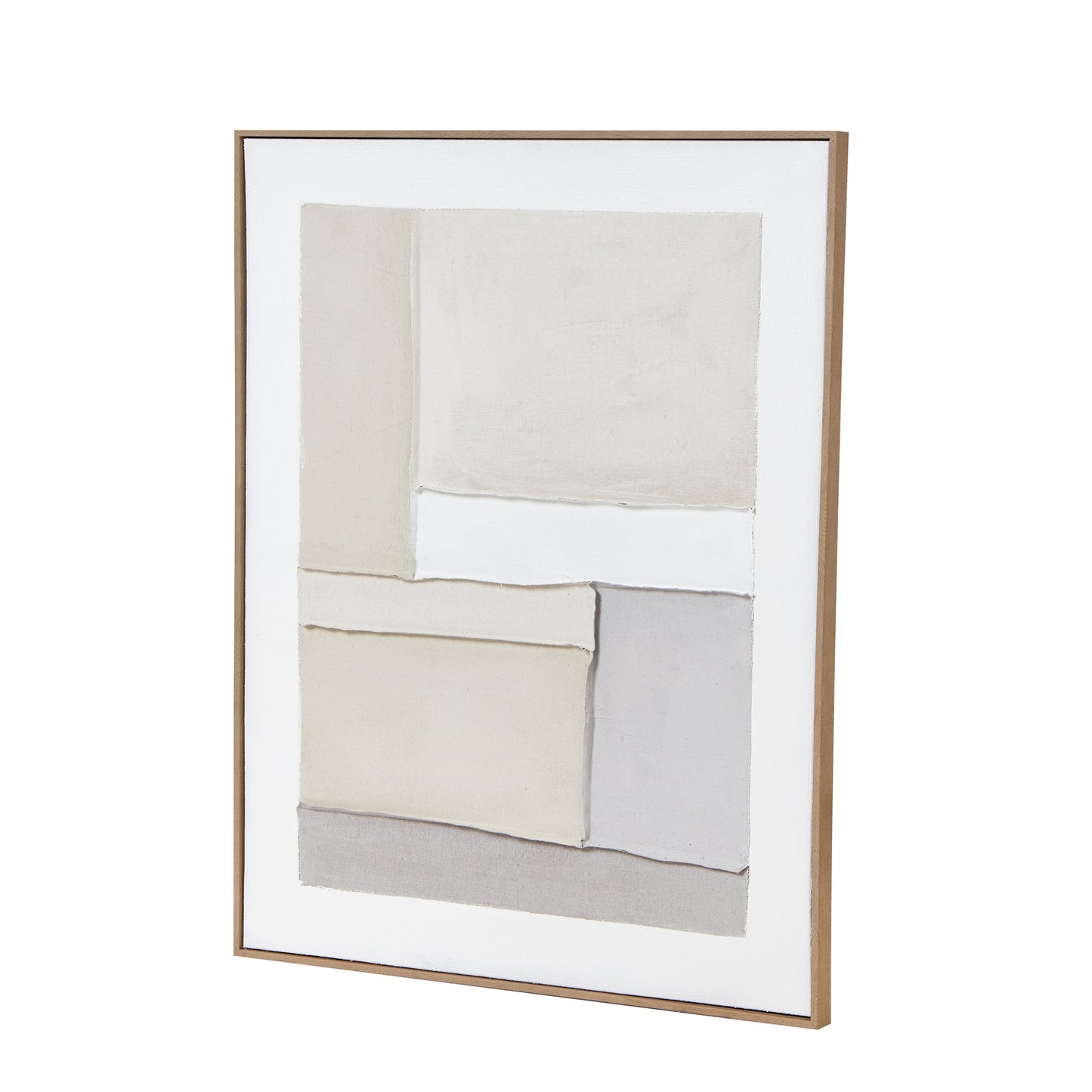 Contempo Alpha Framed Painting On Canvas - Handpainted Art from the Quanta Home collection.