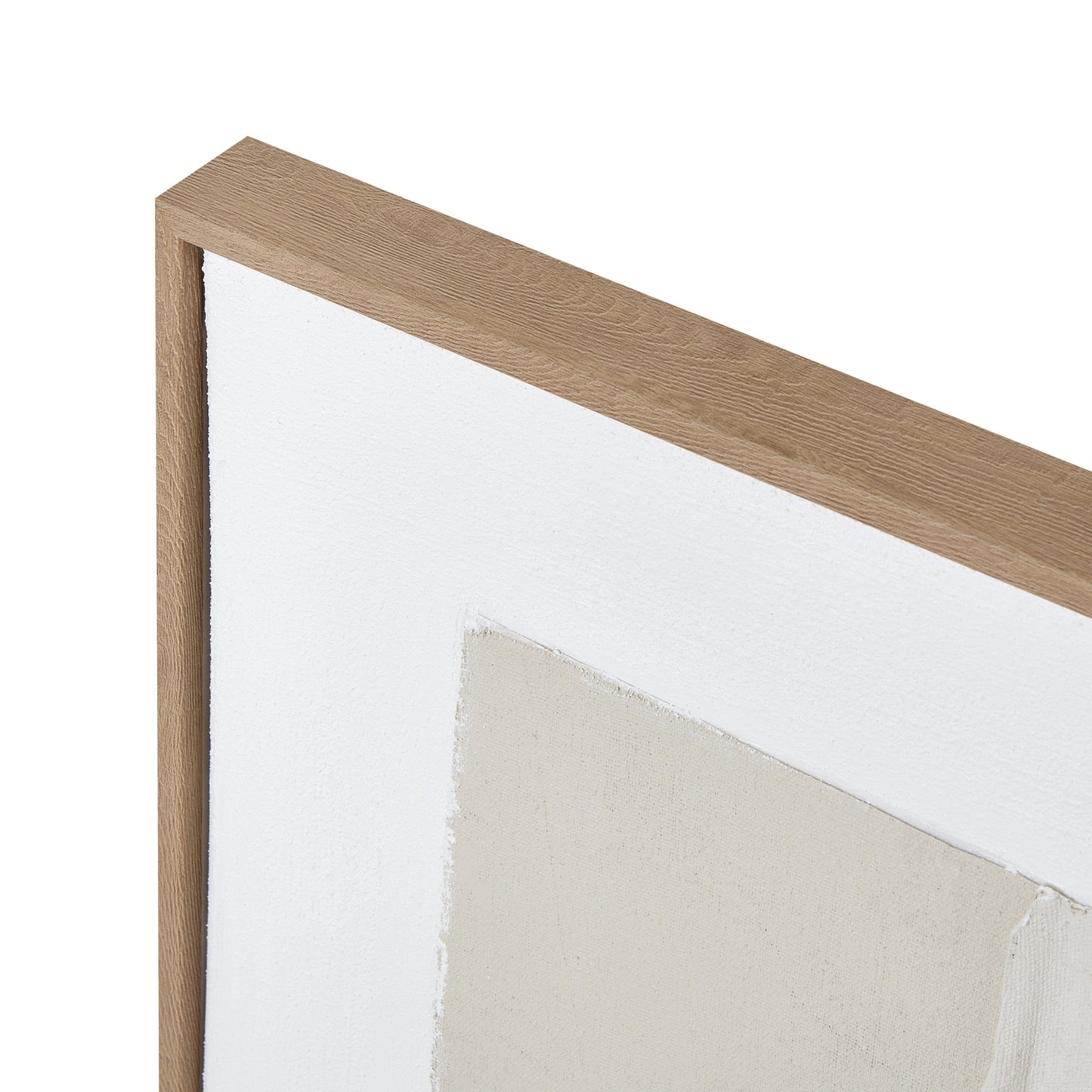 Contempo Alpha Framed Painting On Canvas - Handpainted Art from the Quanta Home collection.