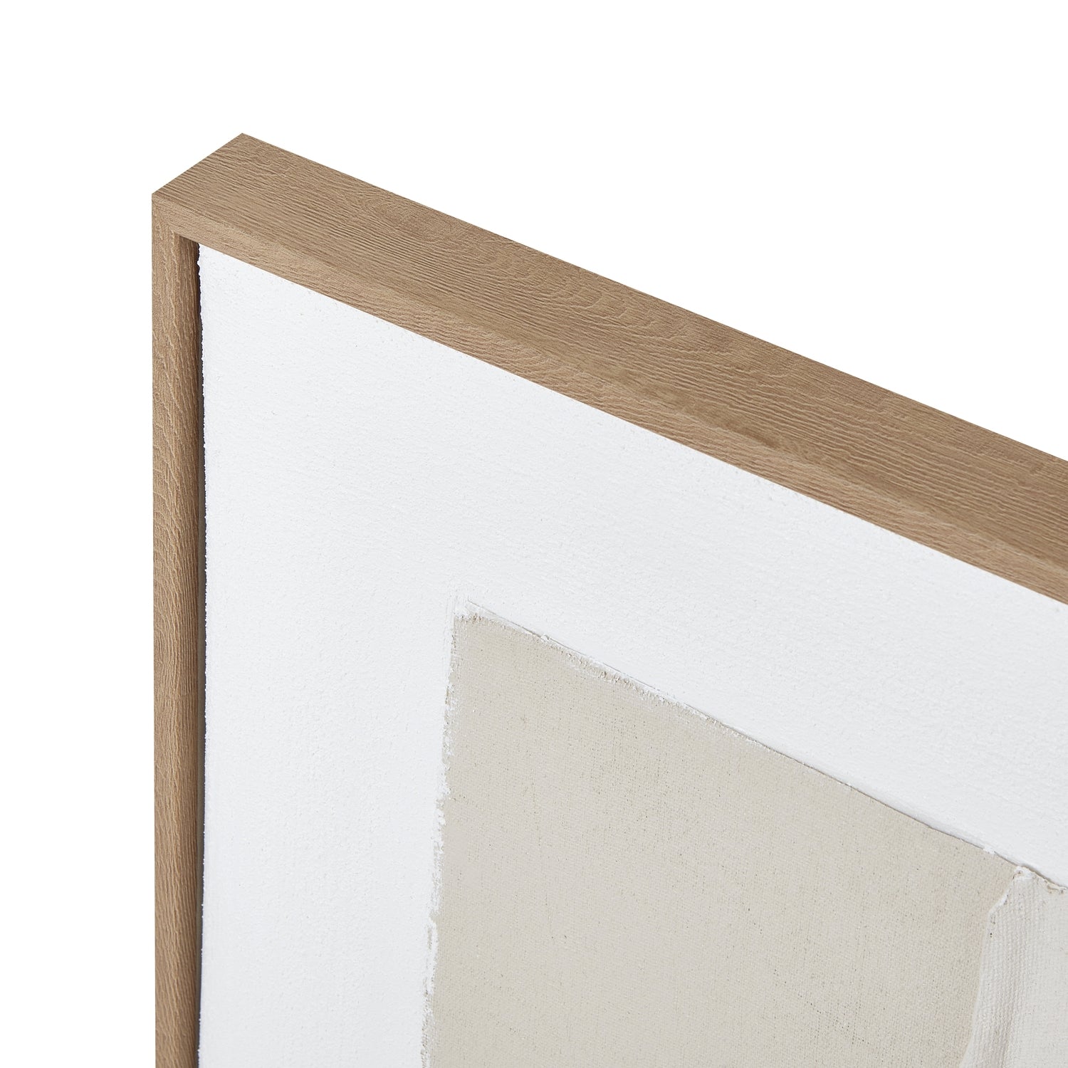 Contempo Alpha Framed Painting On Canvas - Handpainted Art from the Quanta Home collection.