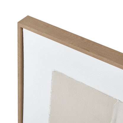 Contempo Alpha Framed Painting On Canvas - Handpainted Art from the Quanta Home collection.