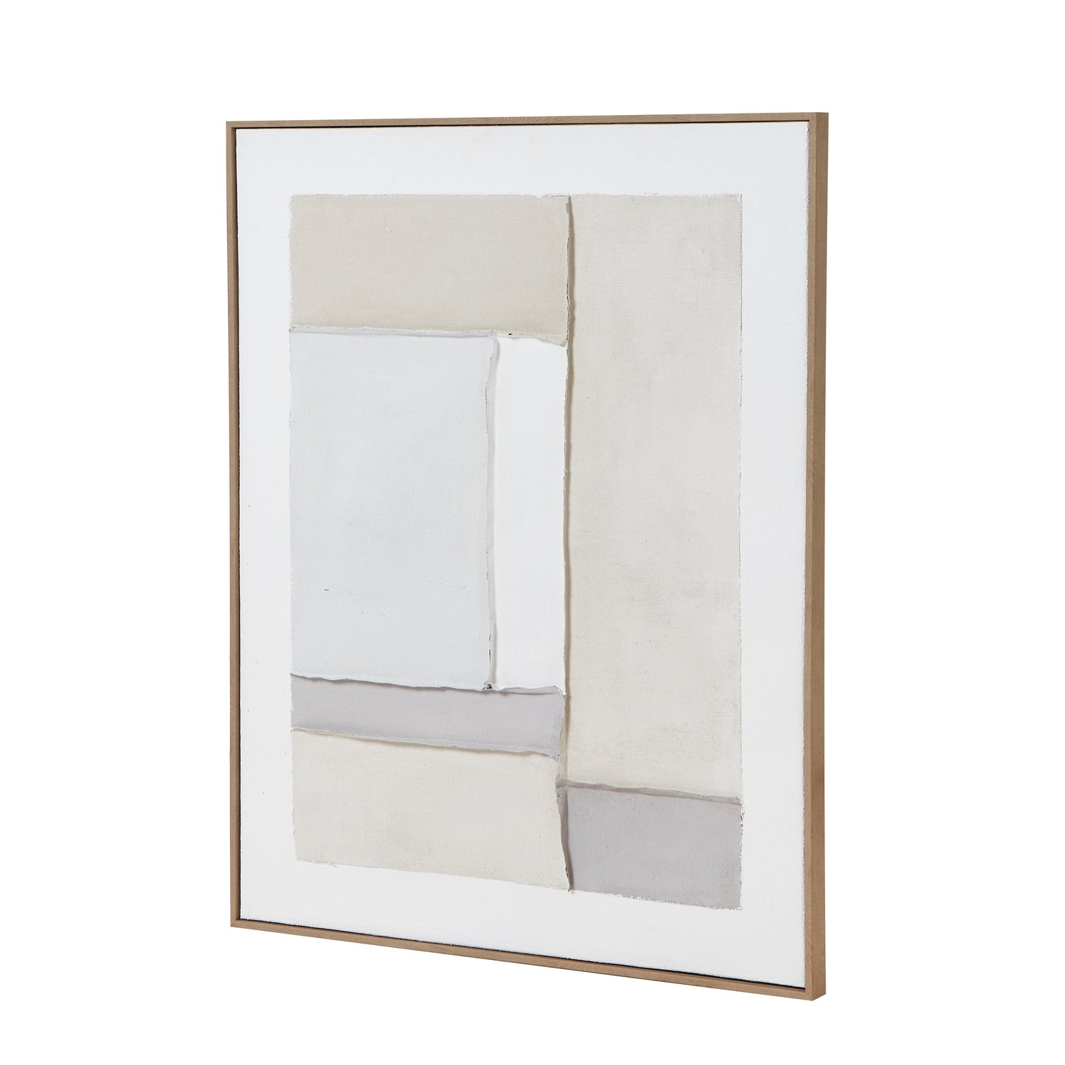 Contempo Beta Framed Painting On Canvas - Handpainted Art from the Quanta Home collection.