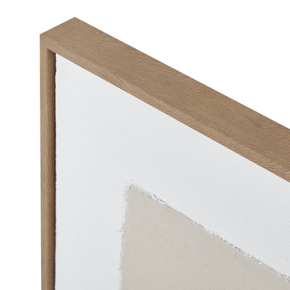 Contempo Beta Framed Painting On Canvas - Handpainted Art from the Quanta Home collection.
