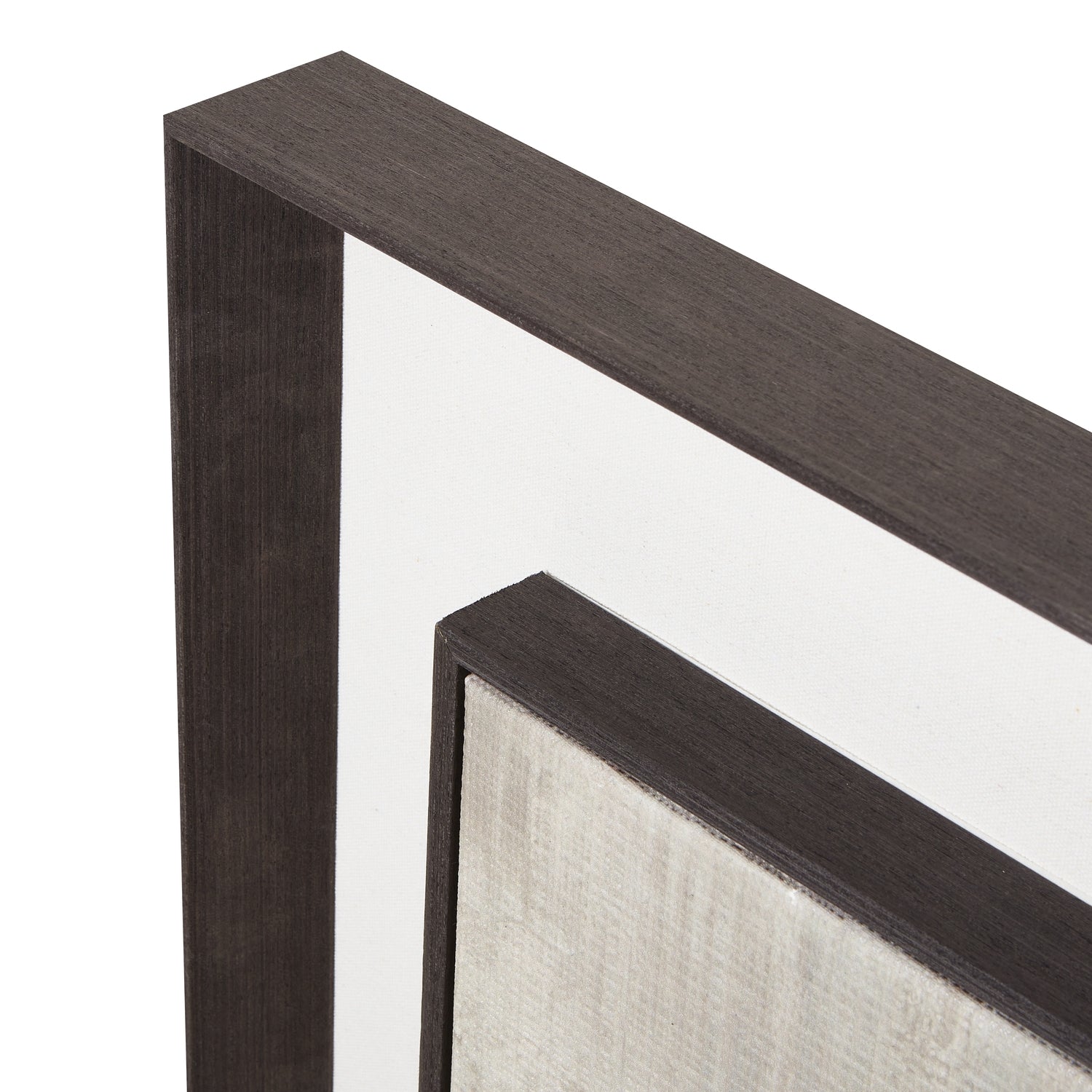 Extra Large Moderno Painting On Linen Mounted In Frame - Handpainted Art from the Quanta Home collection.