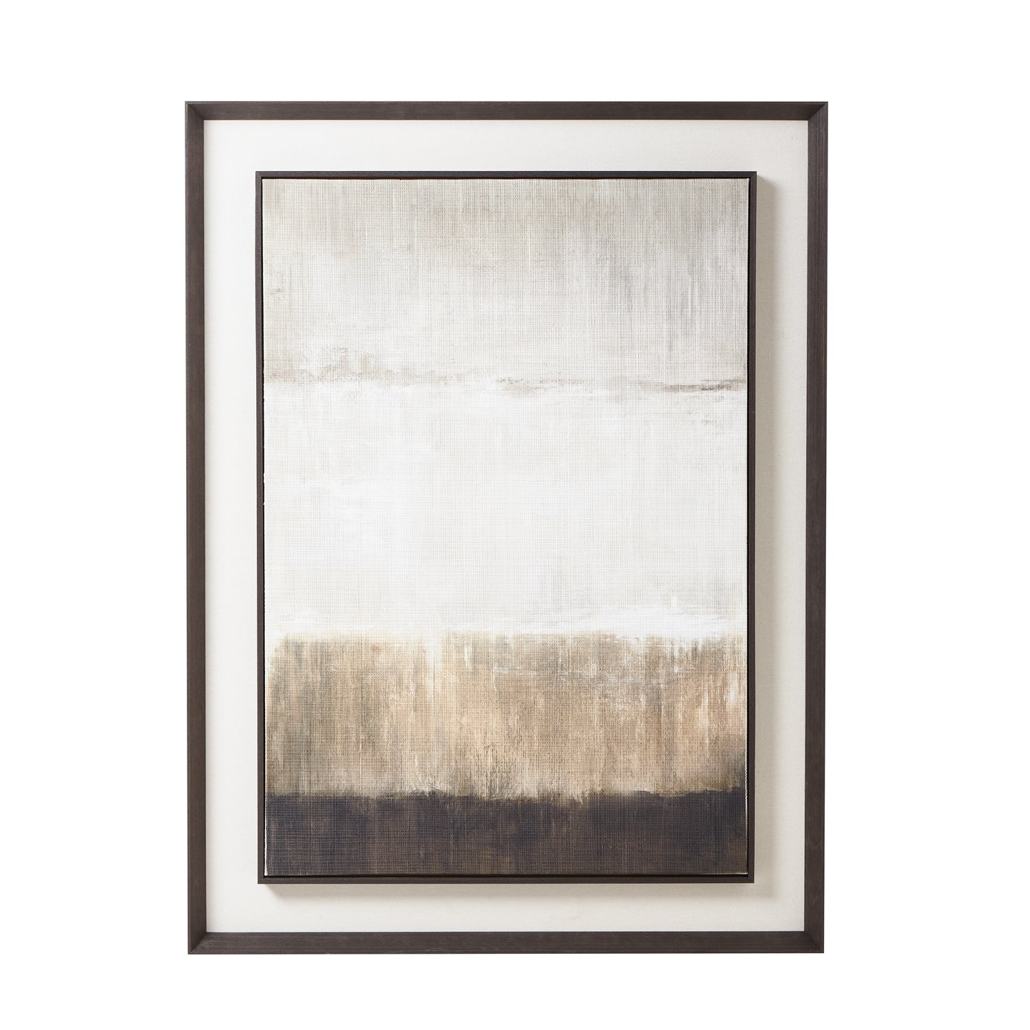 Extra Large Moderno Painting On Linen Mounted In Frame - Handpainted Art from the Quanta Home collection.