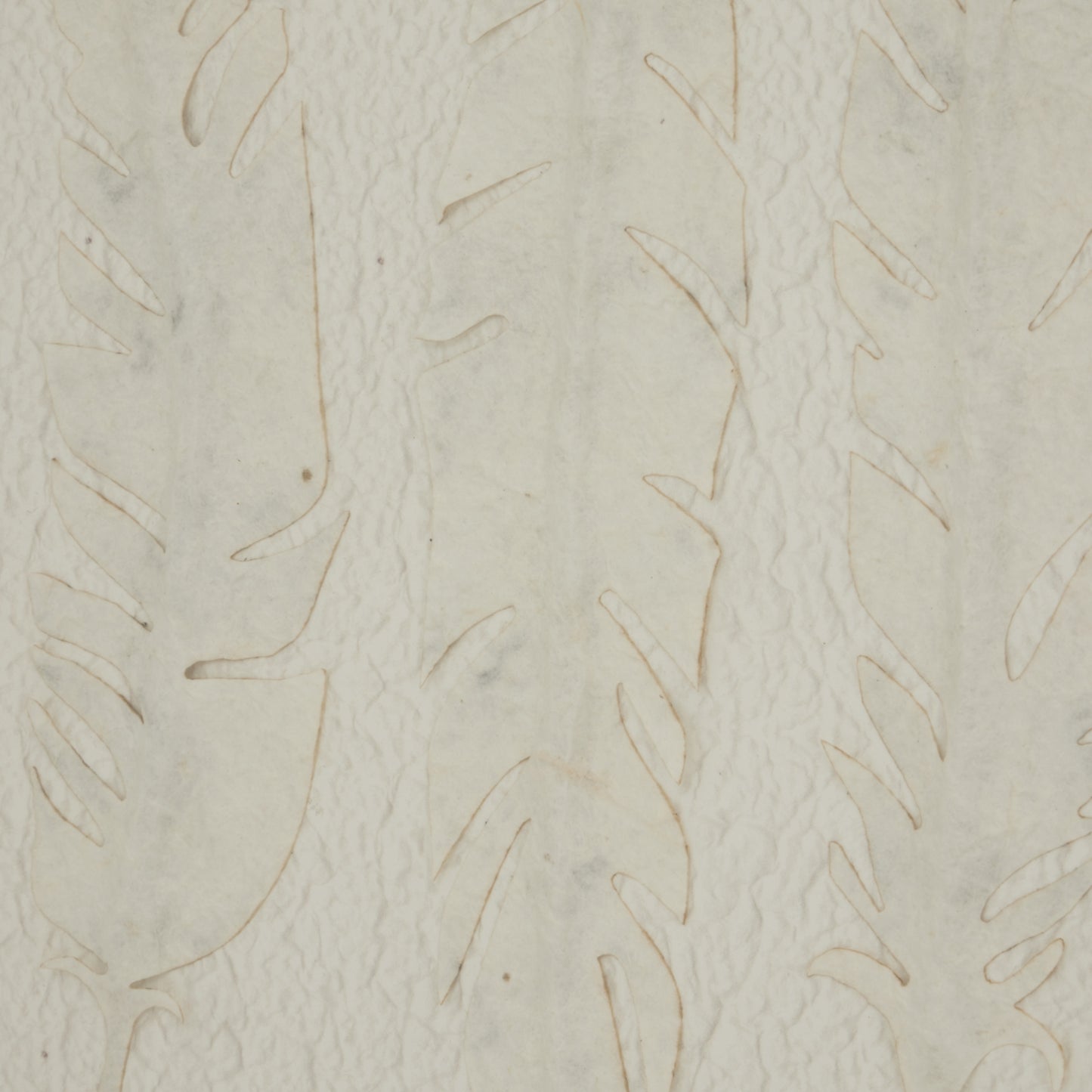 Alta White Feathers Art Mounted In Beaded Frame - Handpainted Art from the Quanta Home collection.