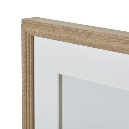 Atol Coral Art Mounted In Beaded Frame - Printed Art from the Quanta Home collection.