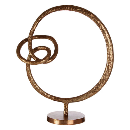 Core Round Rough Bronze Sculpture