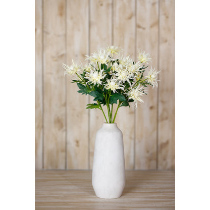Cream Sea Holly Spray - Single Stem Flowers from the Quanta Home collection.