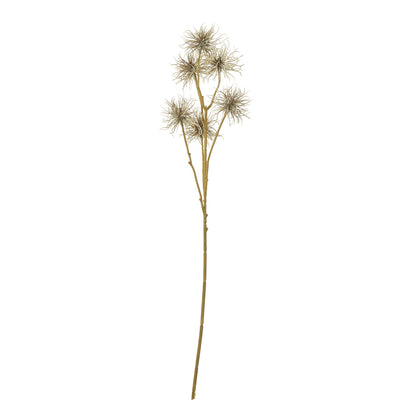 Brown Xanthium Spray - Single Stem Flowers from the Quanta Home collection.
