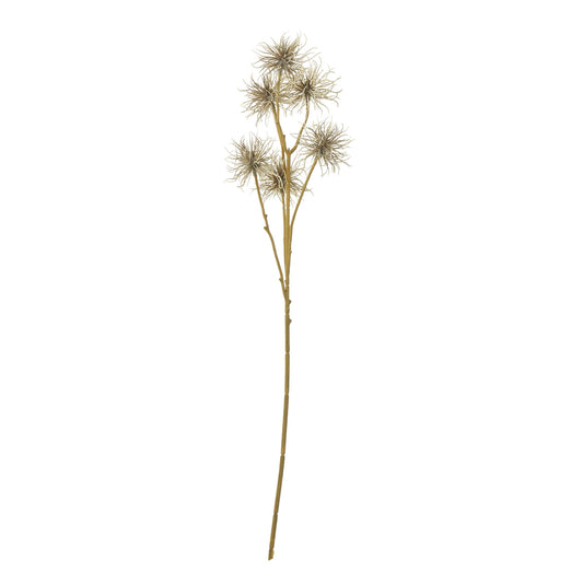 Brown Xanthium Spray - Single Stem Flowers from the Quanta Home collection.