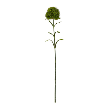 Dark Green Dianthus Stem - Single Stem Flowers from the Quanta Home collection.