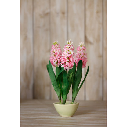 Pink Hyacinth Stem - Single Stem Flowers from the Quanta Home collection.