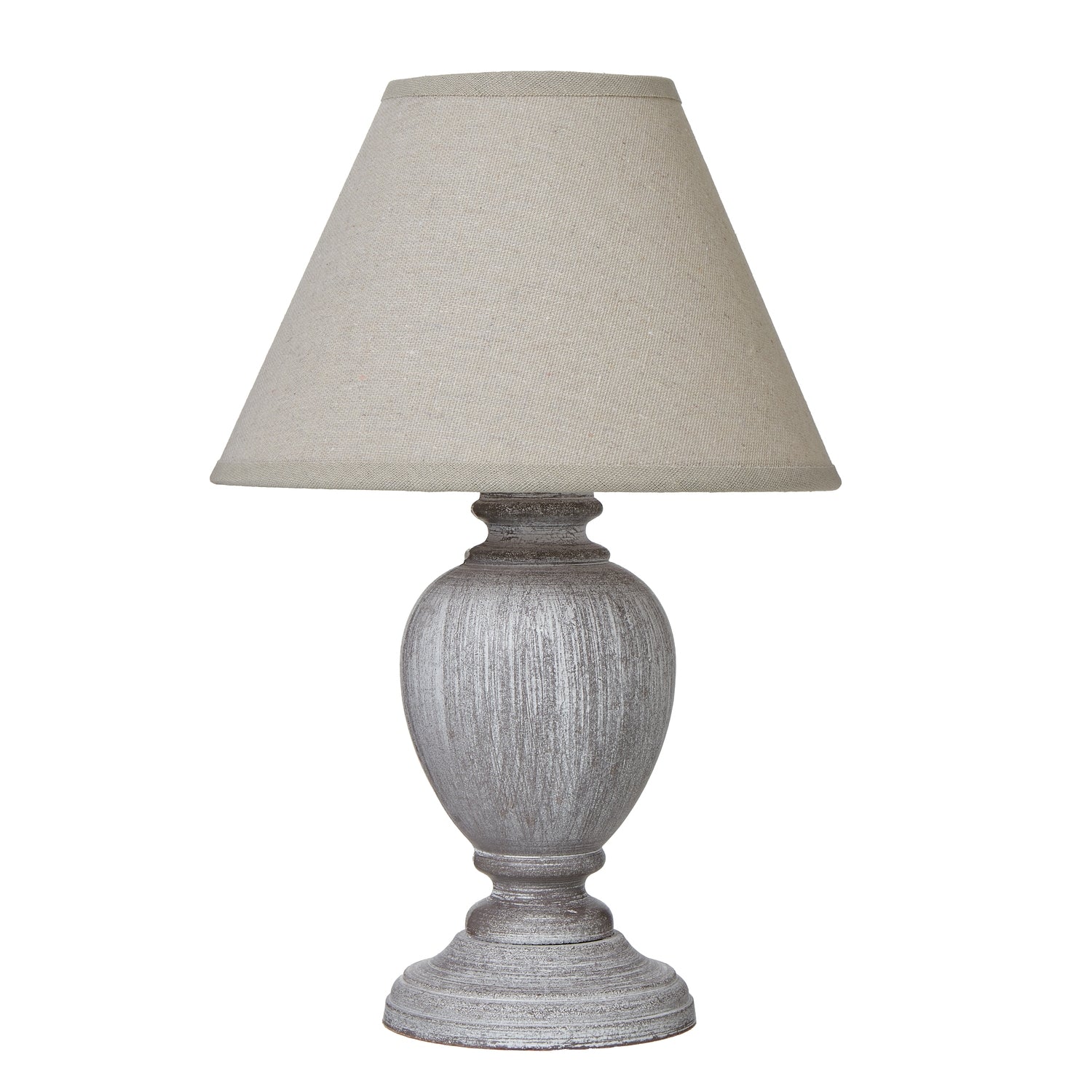 Otem Urn Table Lamp With Linen Shade - Lighting from the Quanta Home collection.