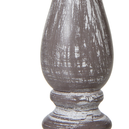Setia Column Table Tamp With Linen Shade - Lighting from the Quanta Home collection.