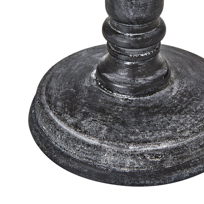 Palmyra Column Table Tamp With Linen Shade - Lighting from the Quanta Home collection.