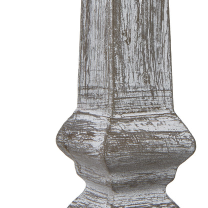 Capsa Column Table Lamp With Linen Shade - Lighting from the Quanta Home collection.