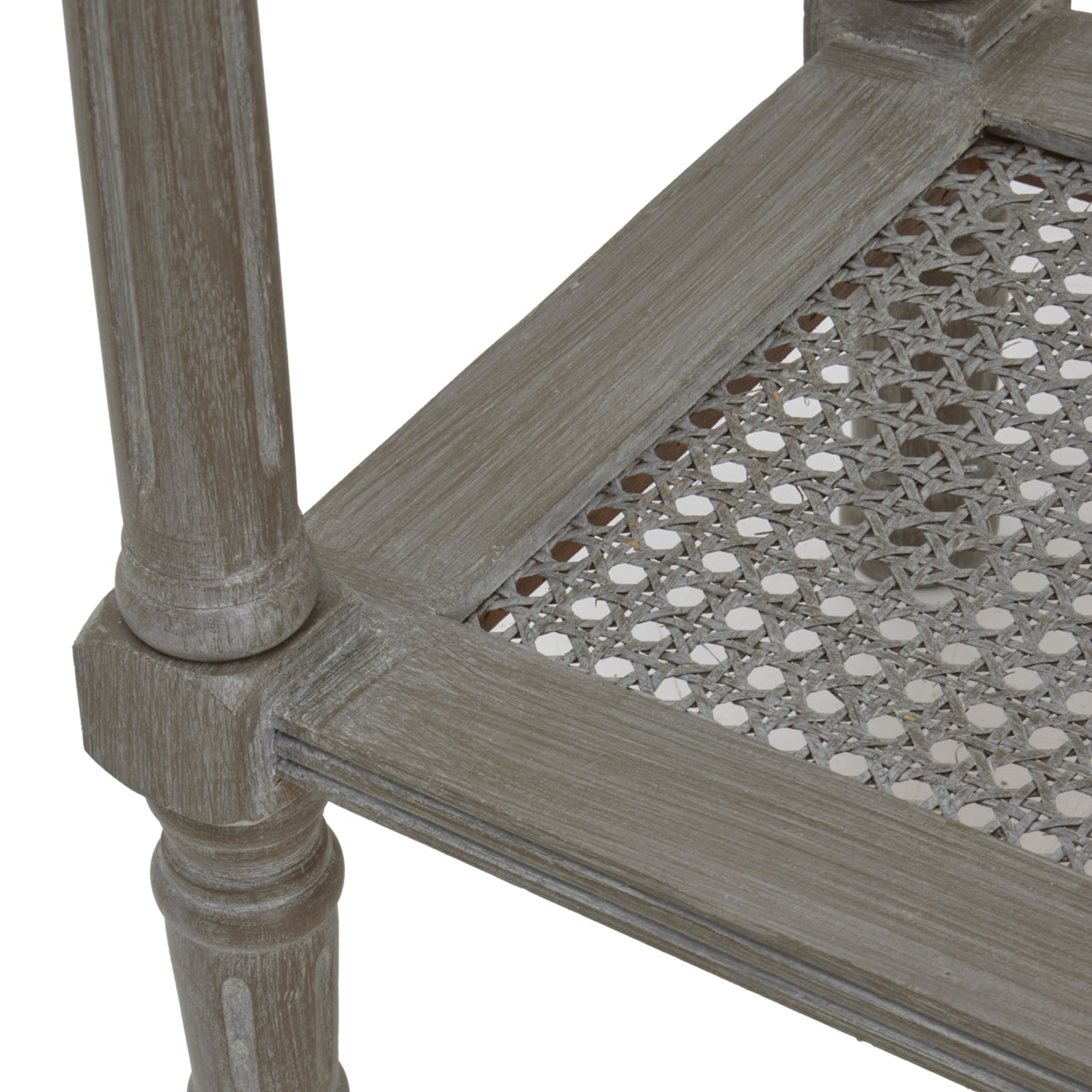 Console table featuring an exquisite woven rattan frame and sleek design, in a warm red color, ideal for enhancing any space.