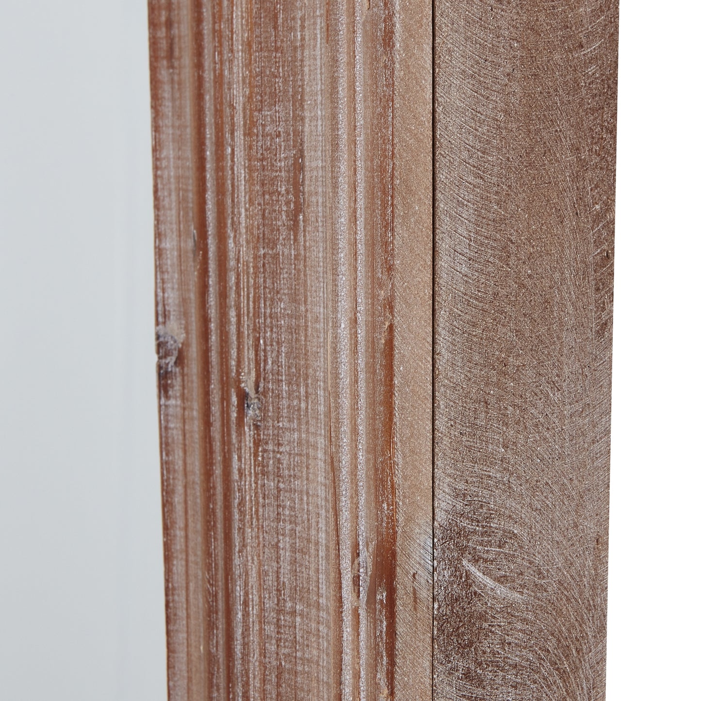Newby Washed Wood Large Mirror - Wall Mirrors from the Quanta Home collection.