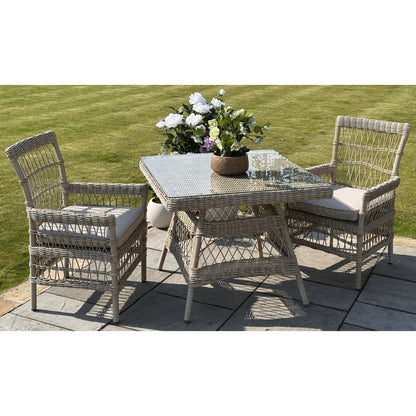 Provence Collection Outdoor 4 Seater Dining Set - Dining Chairs from the Quanta Home collection.