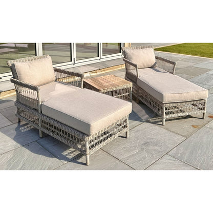 Provence Collection Outdoor Sun Lounger Set - Occasional Chairs from the Quanta Home collection.