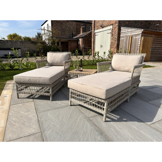 Provence Collection Outdoor Sun Lounger Set - Occasional Chairs from the Quanta Home collection.