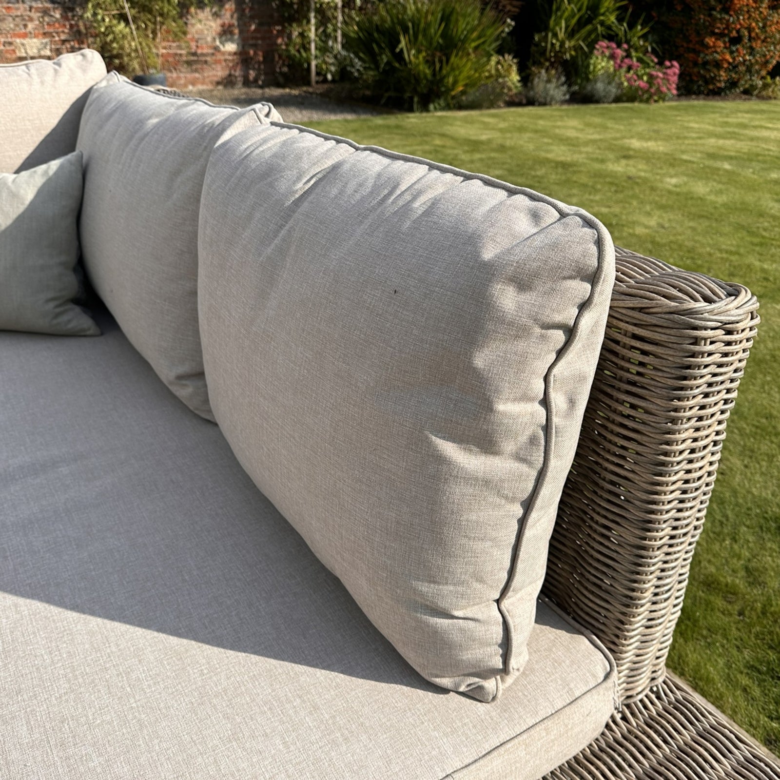 Capri Collection Outdoor Large Corner And Coffee Table Set - Occasional Chairs from the Quanta Home collection.